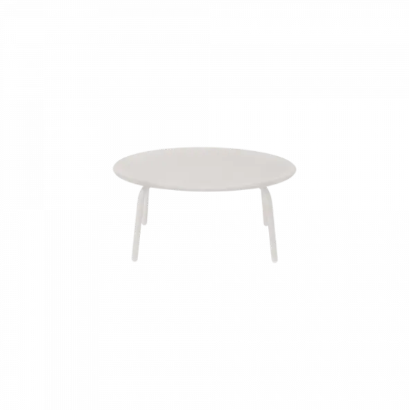 Loungetisch -YUA- Farbe Silk Gray - Größe Ø 80 cm