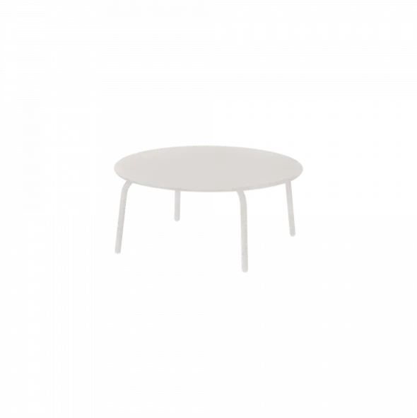 Loungetisch -YUA- Farbe Silk Gray - Größe Ø 80 cm