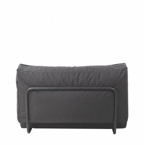 Outdoor-Bett -STAY- Farbe Coal - Größe 120 x 190 cm