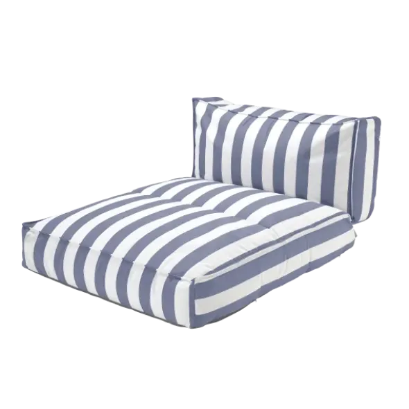 Outdoor-Bett -STAY- Farbe Lily White/Key Largo - Größe 120 x 190 cm