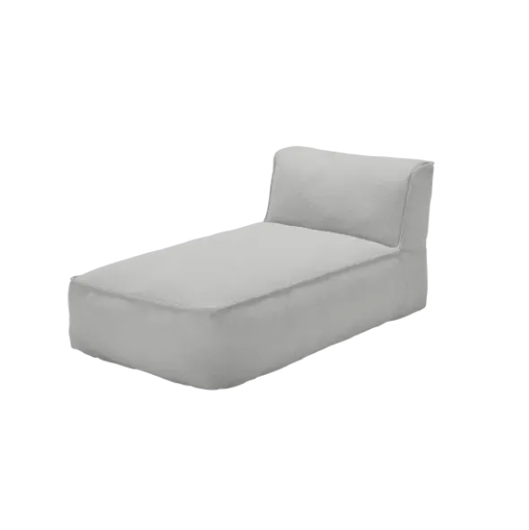 Outdoor Chaiselongue -GROW- Farbe Cloud Bouclé (exkl. Bodenplatte)