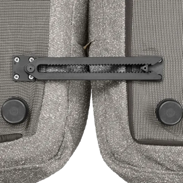 Outdoor Ecksitzer -GROW- Farbe Earth Bouclé (exkl. Bodenplatte)