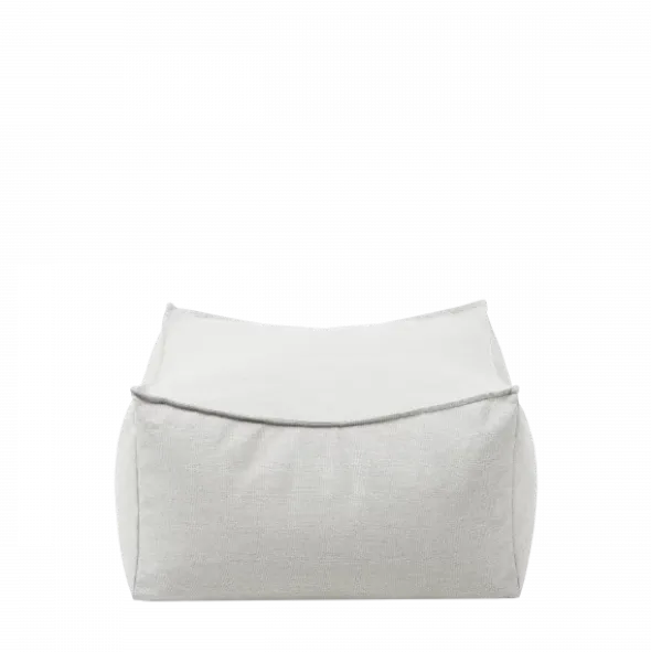 Outdoor Hocker -STAY- Farbe Cloud - Größe 60 x 60 cm