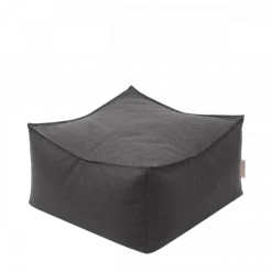 Outdoor Hocker -STAY- Farbe Coal - Größe 60 x 60 cm