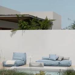 Outdoor-Kissen -STAY- Farbe Cloud - Größe 45 x 45 cm
