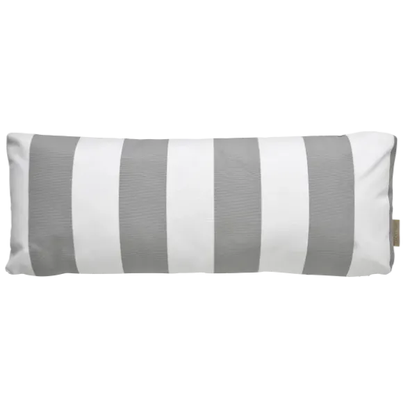 Outdoor-Kissen -STAY- Farbe Lily White/Elephant Skin - Größe 60 x 25 cm