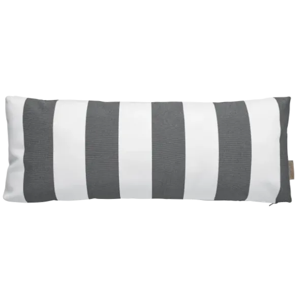 Outdoor-Kissen -STAY- Farbe Lily White/Black - Größe 60 x 25 cm