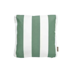 Outdoor-Kissen -STAY- Farbe Lily White/Duck Green - Größe 45 x 45 cm