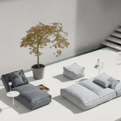 Outdoor-Kissen -STAY- Farbe Ocean - Größe 45 x 45 cm
