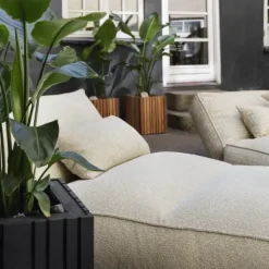 Outdoor-Kissen -STAY- Special Edition, Farbe Earth, Stoff Twigh - Größe 80 x 40 cm