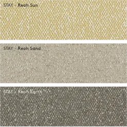 Outdoor-Kissen -STAY- Special Edition, Farbe Sand, Stoff Reah - Größe 80 x 40 cm