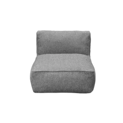 Outdoor 1-Sitzer Modul -GROW- Farbe Stone Bouclé (exkl. Bodenplatte)