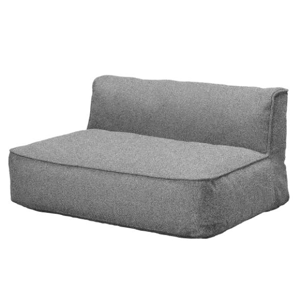 Outdoor 2-Sitzer Modul -GROW- Farbe Stone Bouclé (exkl. Bodenplatte)