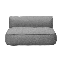 Outdoor 2-Sitzer Modul -GROW- Farbe Stone Bouclé (exkl. Bodenplatte)