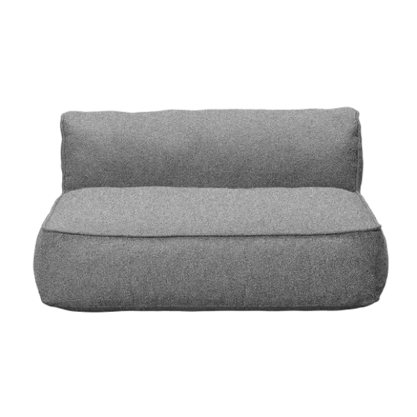 Outdoor 2-Sitzer Modul -GROW- Farbe Stone Bouclé (exkl. Bodenplatte)