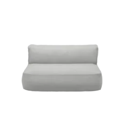Outdoor 2-Sitzer Modul -GROW- Farbe Cloud Bouclé (exkl. Bodenplatte)