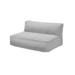 Outdoor 2-Sitzer Modul -GROW- Farbe Cloud Bouclé (exkl. Bodenplatte)