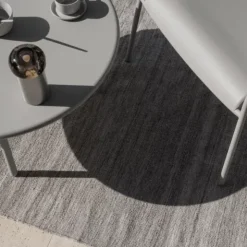 Outdoor-Teppich -KIVA- Farbe Zinc Melange - Größe M