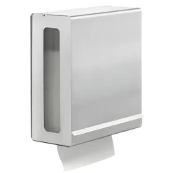 Papiertuchspender -NEXIO- Farbe Edelstahl matt