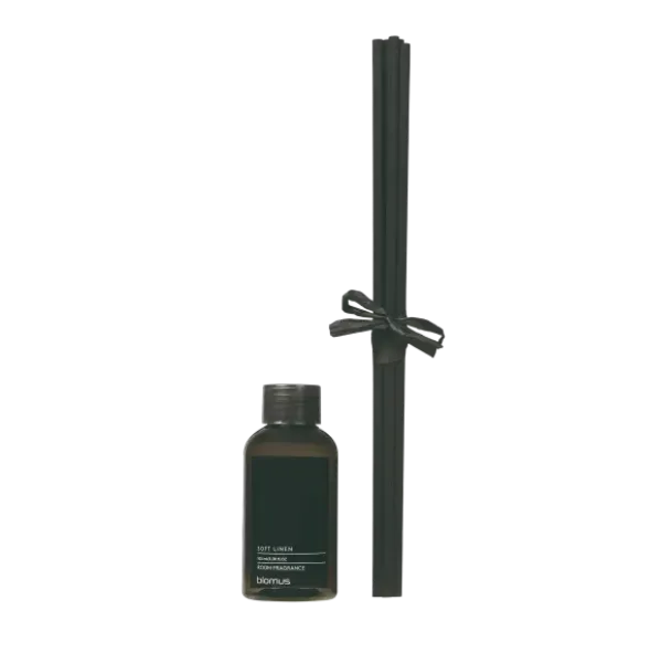 Raumduft Nachfüllset -FRAGA- Größe 100ml + 5 Sticks, Duft: Soft Linen