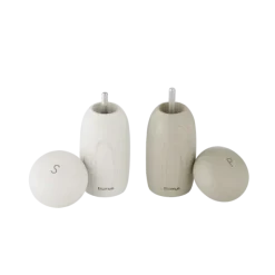 Salz- & Pfeffermühle -MOLI- Farbe Oak, 2er Set