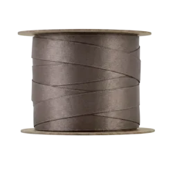 Satin Geschenkband -JUHLA- Farbe Coffee - Größe S