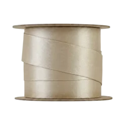 Satin Geschenkband -JUHLA- Farbe Vanilla - Größe M