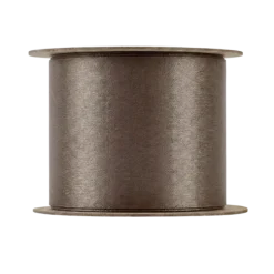 Satin Geschenkband -JUHLA- Farbe Coffee - Größe L