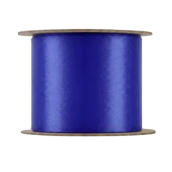 Satin Geschenkband -JUHLA- Farbe Mazarine Blue - Größe L