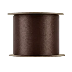 Satin Geschenkband -JUHLA- Farbe Dark Earth - Größe L