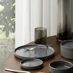Schale -PILAR- Farbe Mirage Gray - Größe Ø 14 cm