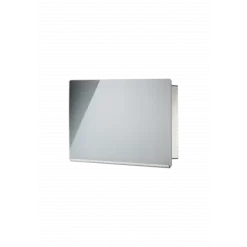 Schlüsselkasten Glas-Magnettafel -VELIO- Farbe Grau - size 30 x 20 cm