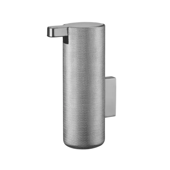 Seifenspender -MODO ROF- Farbe Edelstahl - Größe 165 ml, Wandhalterung