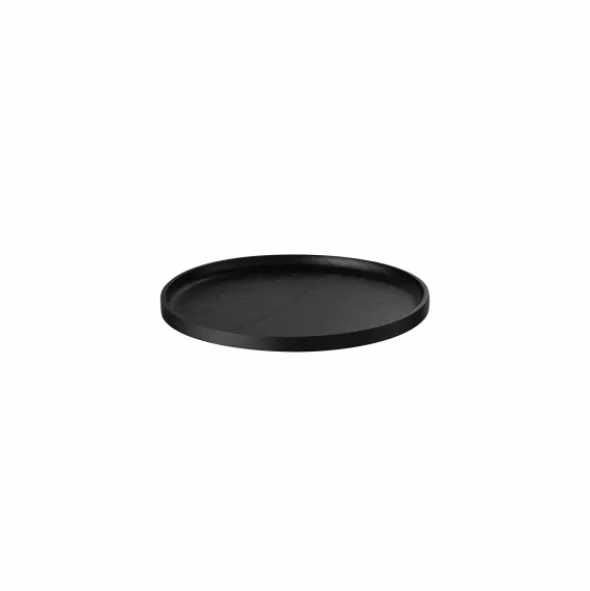 Serviertablett -OKU- Rund Farbe Black - Größe S