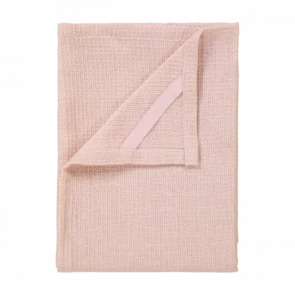 Set 2 Geschirrtücher -GRID- Farbe Rose Dust - Größe 50 x 70 cm