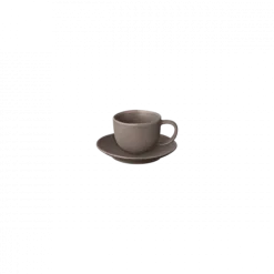 Set 2 Kaffeetassen -KUMI- Farbe Espresso - Größe 190 ml