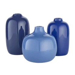 Set 3 Vasen -CEOLA- Farbe Blue