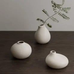 Set 3 Vasen -NONA- Farbe Vanilla