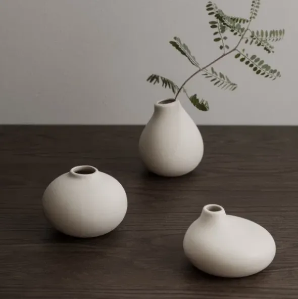Set 3 Vasen -NONA- Farbe White