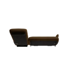 2-Sitzer Chaiselongue, links -MOCO- Farbe Agave Green - Stoff: kvadrat Moss
