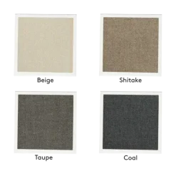 2-Sitzer Chaiselongue, rechts -MOCO- Farbe Beige - Stoff: Boucla