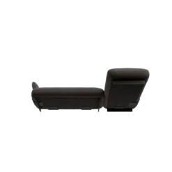 2-Sitzer Chaiselongue, rechts -MOCO- Farbe Taupe - Stoff: Boucla