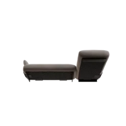 2-Sitzer Chaiselongue, rechts -MOCO- Farbe Shitake - Stoff: kvadrat Melange Nap