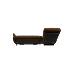 2-Sitzer Chaiselongue, rechts -MOCO- Farbe Agave Green - Stoff: kvadrat Moss