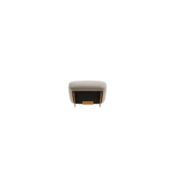 1-Sitzer Kombi -MOCO- Farbe Beige - Stoff: Boucla
