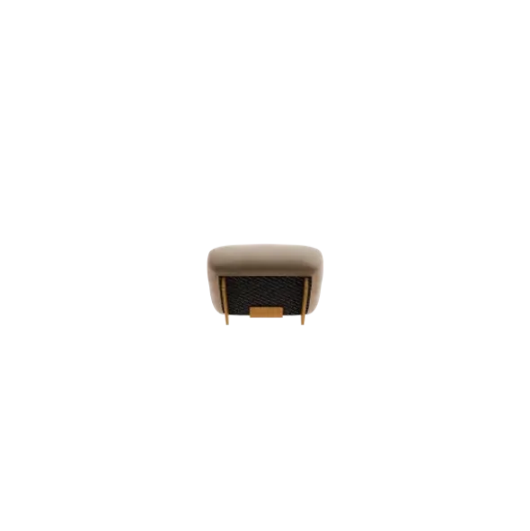 1-Sitzer Kombi -MOCO- Farbe Beige - Stoff: kvadrat Melange Nap