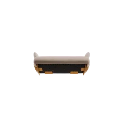 2-Sitzer Kombi -MOCO- Farbe Beige - Stoff: Pina