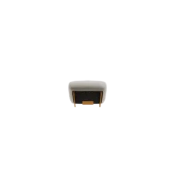 1-Sitzer Kombi -MOCO- Farbe Cloud - Stoff: kvadrat Moss
