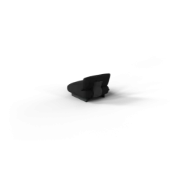 1-Sitzer Kombi -MOCO- Farbe Coal - Stoff: Boucla