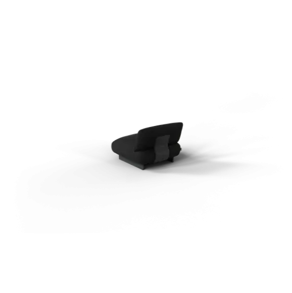 1-Sitzer Kombi -MOCO- Farbe Coal - Stoff: Boucla